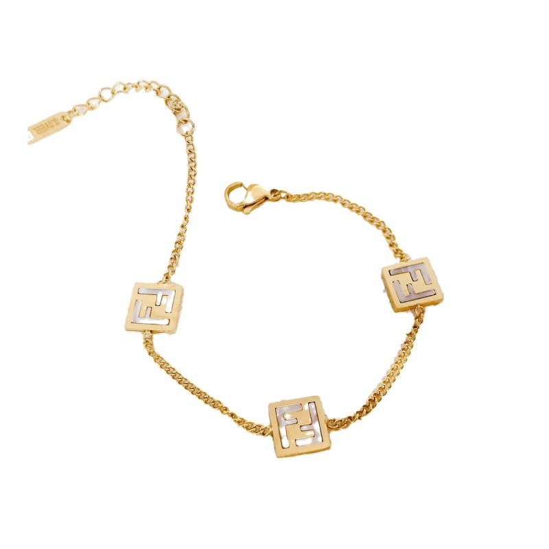 Bijoux  Femme | Bracelet 4G En Métal Avec Perles Accessoires Bijoux