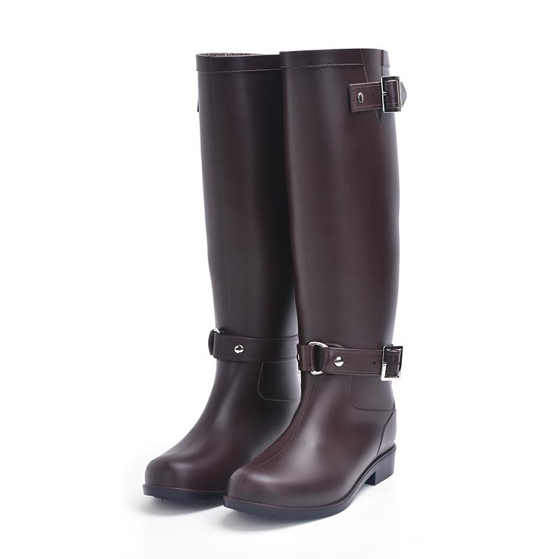 Bottes & Bottines  Femme | Bottes Plates Voyou En Cuir Femme Bottes & Bottines