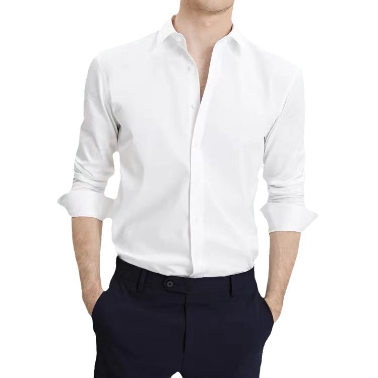 Chemises  Homme | Chemise En Popeline Chemises BLANC