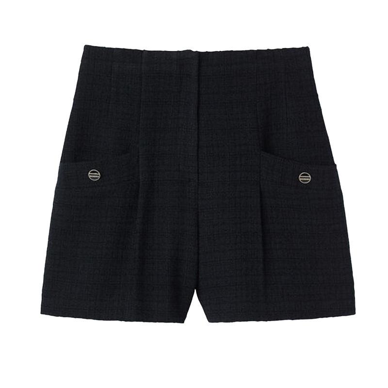 Pantalons & Shorts  Femme | Bermuda En Tweed Femme Femme