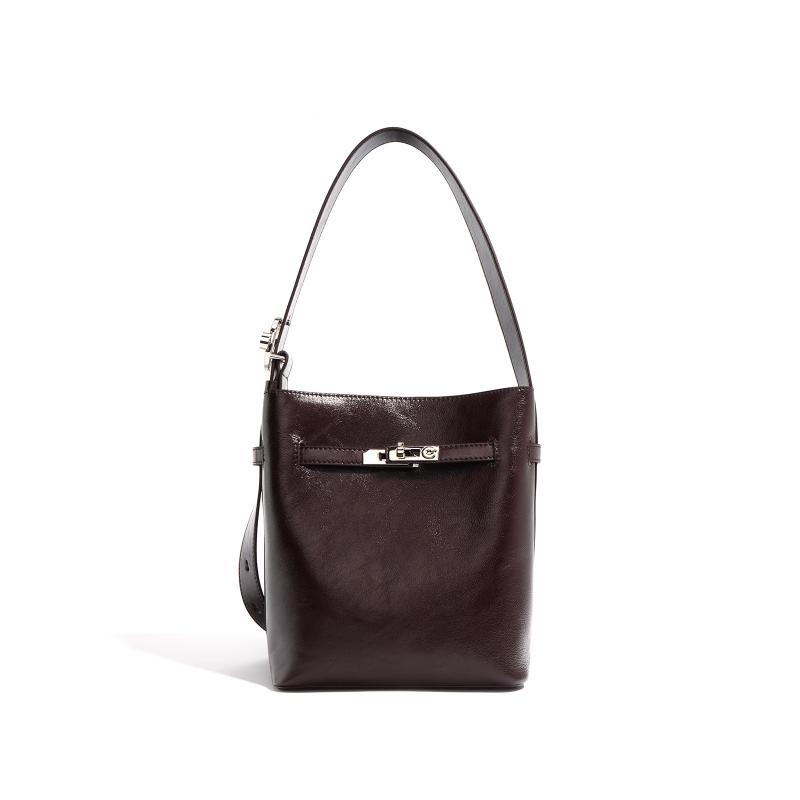 Sacs Porté Épaule  Femme | Cabas Voyou Medium En Cuir Femme Femme