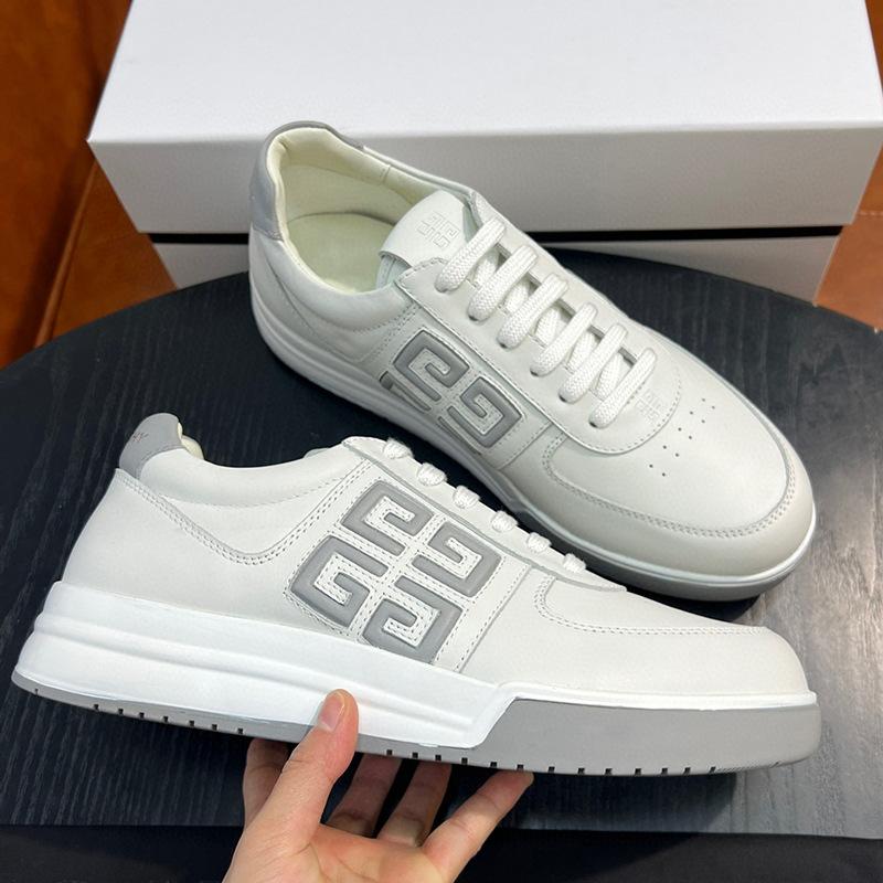 Sneakers  Femme | Sneakers G4 En Cuir Verni Femme BLANC