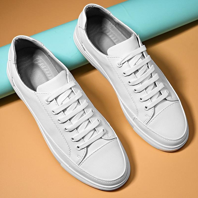 Sneakers  Homme | Sneakers City Sport  En Cuir City BLANC