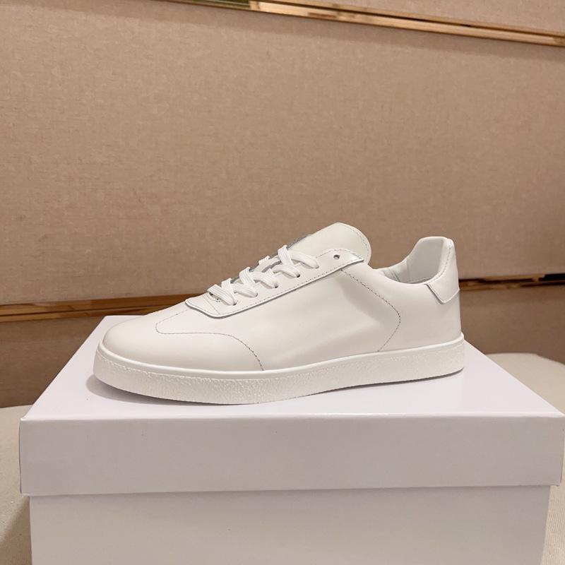 Sneakers  Homme | Sneakers Town En Cuir Homme BLANC