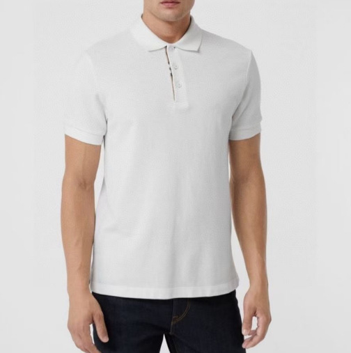 T-Shirts & Polos  Homme | Polo En Coton Homme BLANC