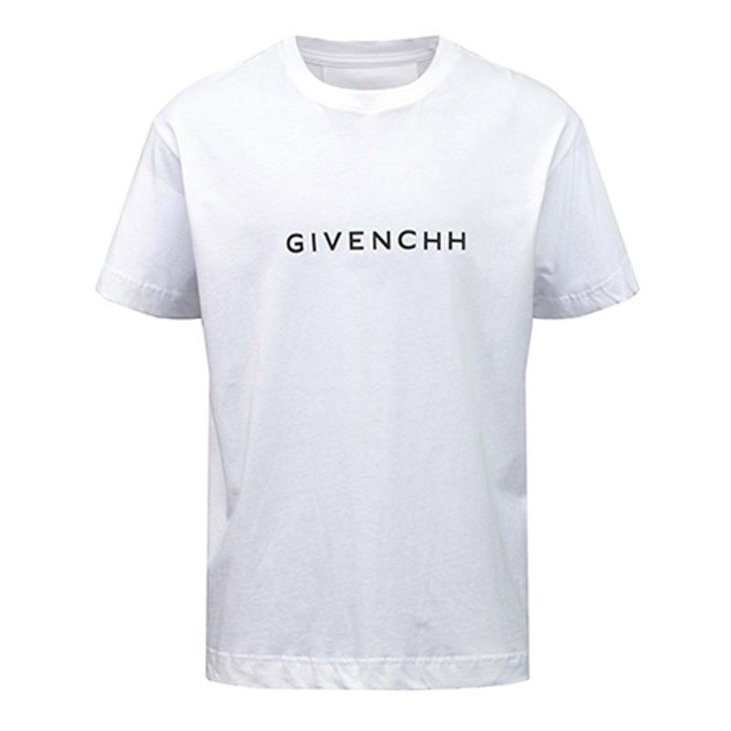 T-Shirts & Polos  Homme | T-Shirt Oversize  Reverse En Coton Homme BLANC