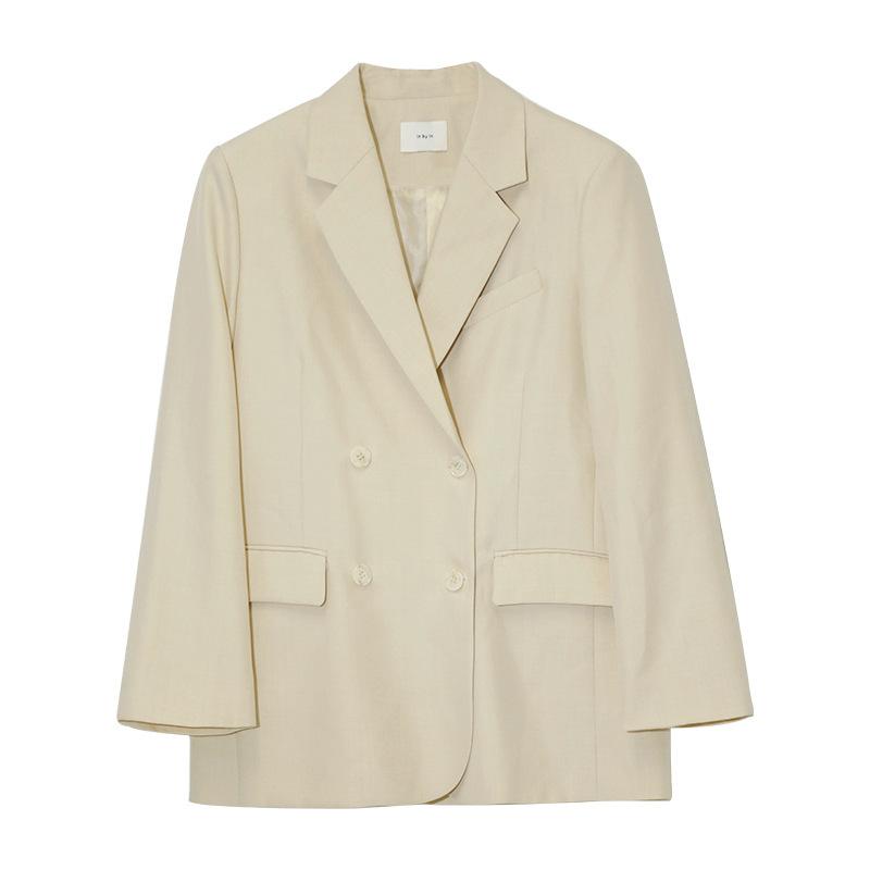 Vestes & Manteaux  Femme | Veste À Double Boutonnage En Laine Femme BEIGE