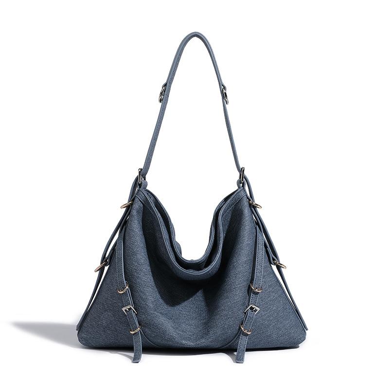 Voyou  Femme | Sac Voyou Medium En Denim Femme BLEU MOYEN